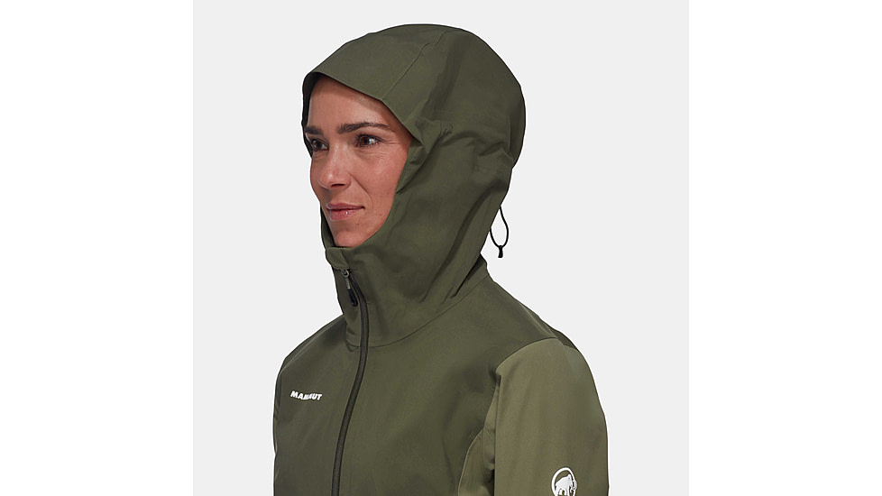 Mammut Linard Guide HS Hooded Jacket - Womens, Marsh/Dark Marsh, Large, 1010-30970-40300-115