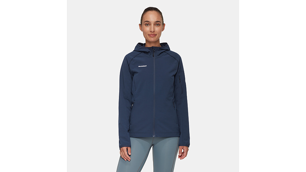 Mammut Madris Light ML Hooded Jacket - Womens, Marine, Extra Large, 1014-03852-5118-116