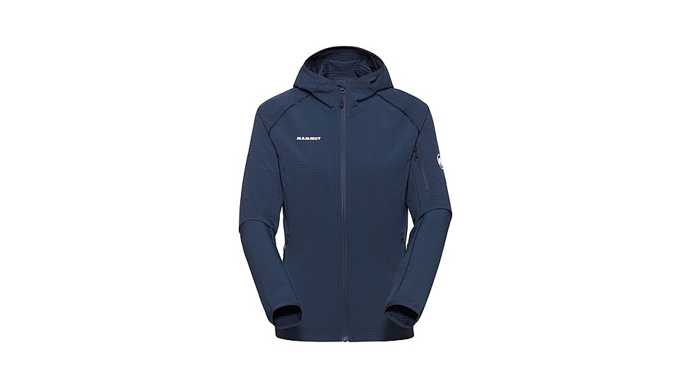 Mammut Madris Light ML Hooded Jacket - Womens, Marine, XXL, 1014-03852-5118-117