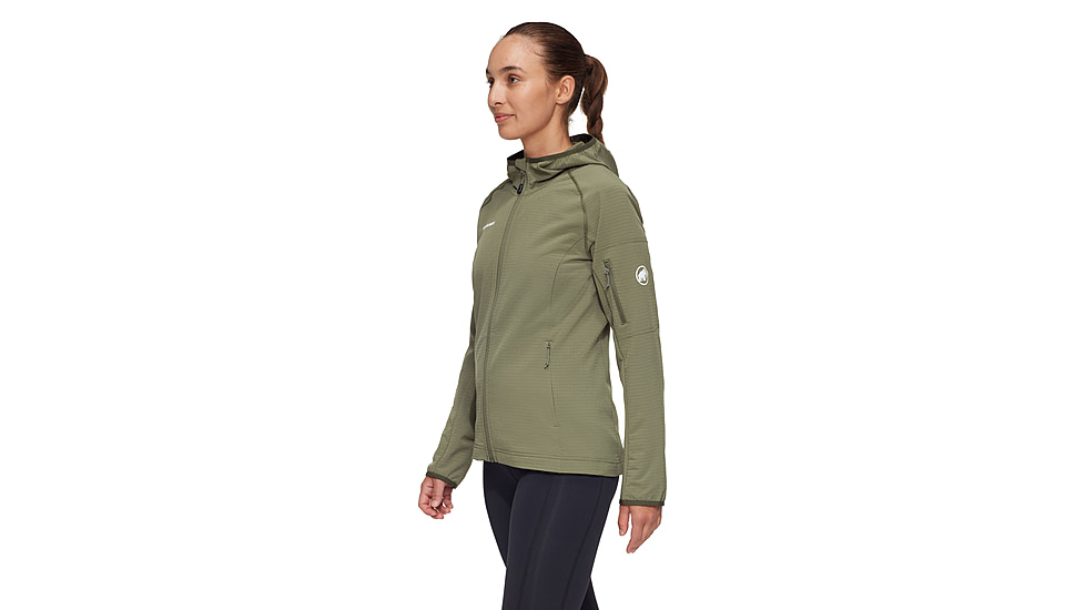 Mammut Madris Light ML Hooded Jacket - Womens, Marsh, XL, 1014-03852-40285-116