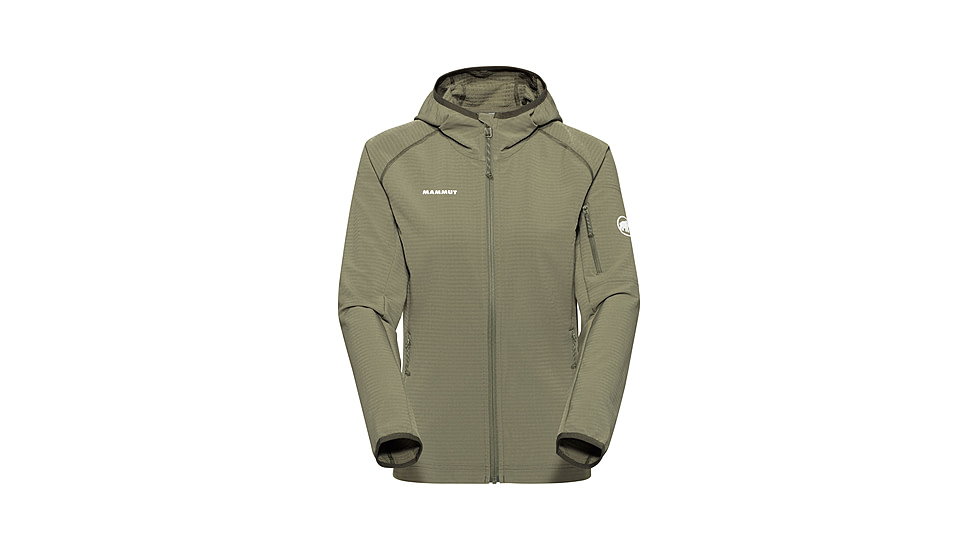 Mammut Madris Light ML Hooded Jacket - Womens, Marsh, XL, 1014-03852-40285-116