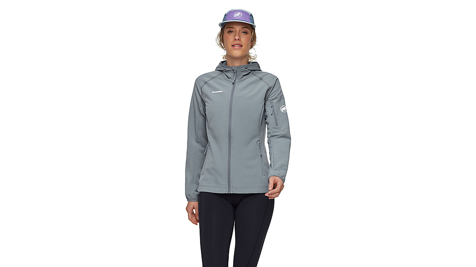 Mammut Madris Light ML Hooded Jacket - Womens, Strata, S, 1014-03852-00789-113