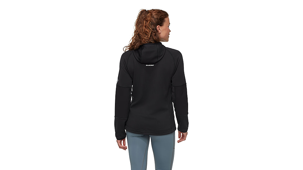Mammut Massone ML Hooded Jacket - Womens, Black, S, 1014-06200-0001-113