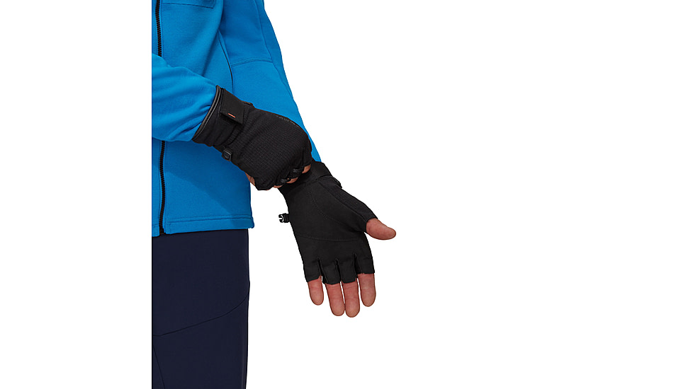 Mammut Pordoi Glove, Black, 6, 1190-00240-0001-1060