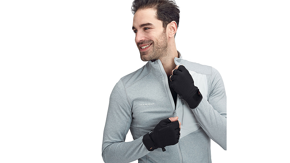 Mammut Pordoi Glove, Black, 6, 1190-00240-0001-1060