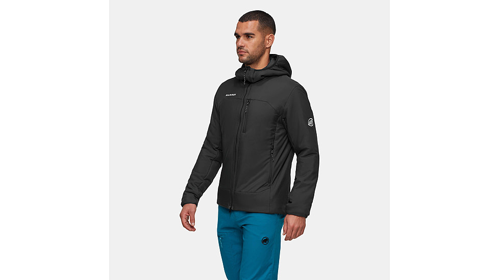 Mammut Rime IN Hooded Jacket - Mens, Black, Medium, 1013-04100-0001-114