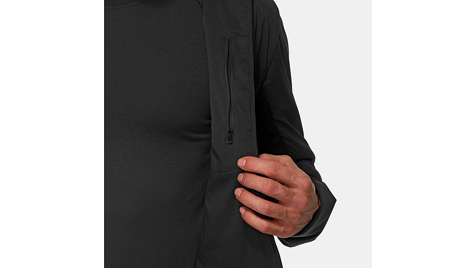 Mammut Rime Light IN Flex Hooded Jacket - Mens, Black, 2XL, 1013-03150-0001-117