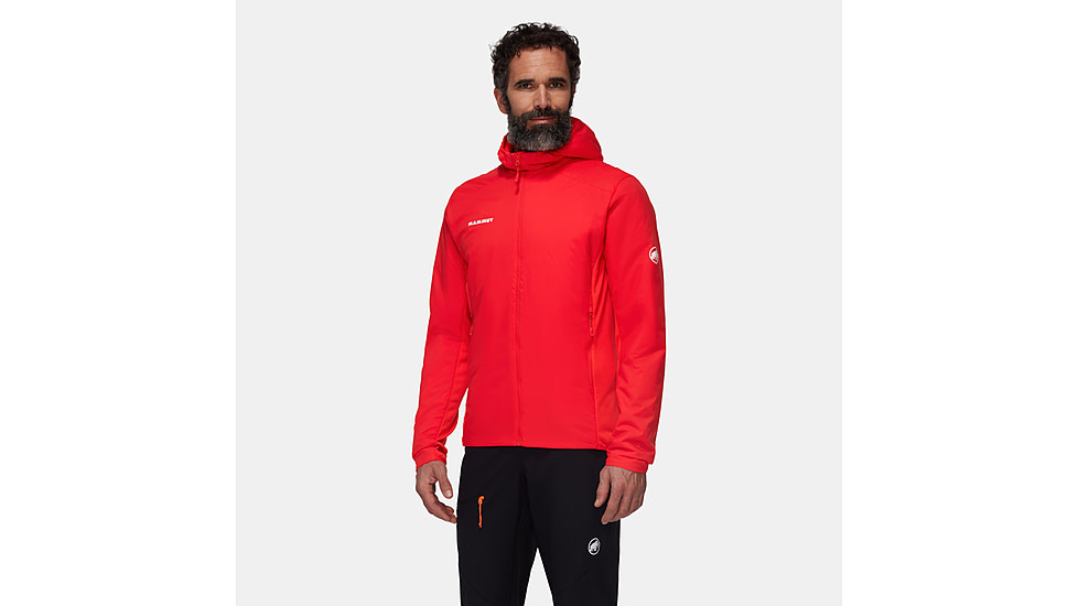 Mammut Rime Light IN Flex Hooded Jacket - Mens, Mammut Red, Extra Large, 1013-03150-3778-116