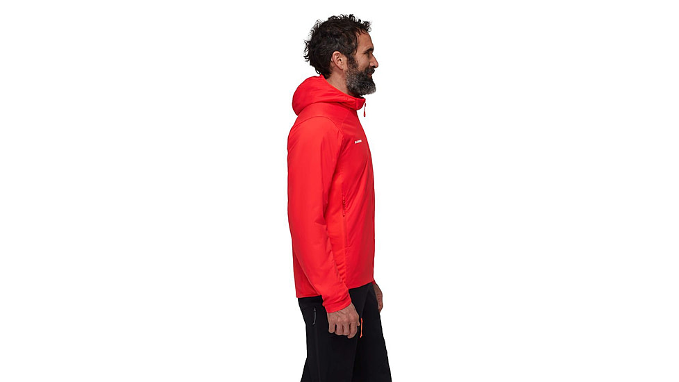 Mammut Rime Light IN Flex Hooded Jacket - Mens, Mammut Red, Extra Large, 1013-03150-3778-116