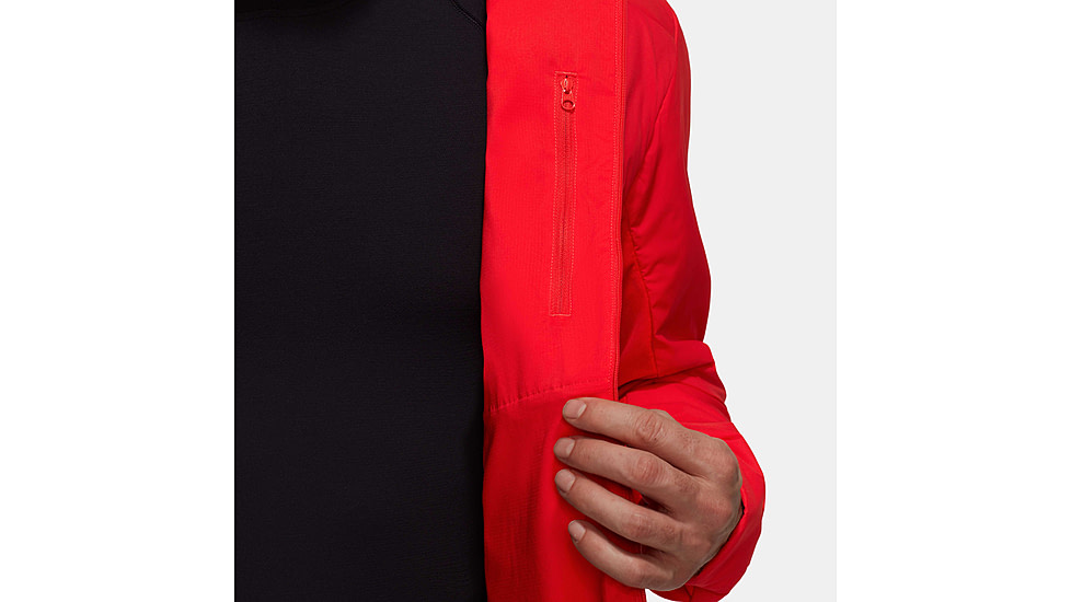 Mammut Rime Light IN Flex Hooded Jacket - Mens, Mammut Red, Extra Large, 1013-03150-3778-116