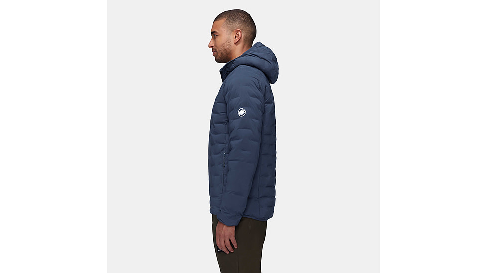 Mammut Sender IN Hooded Jacket - Mens, Marine, Extra Large, 1013-03470-5118-116