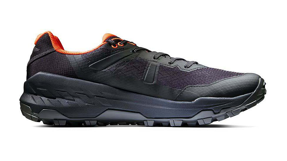 Mammut Sertig II Low GTX - Men's, Black/Vibrant Orange, 11.5 US, 3030-04280-00533-1105