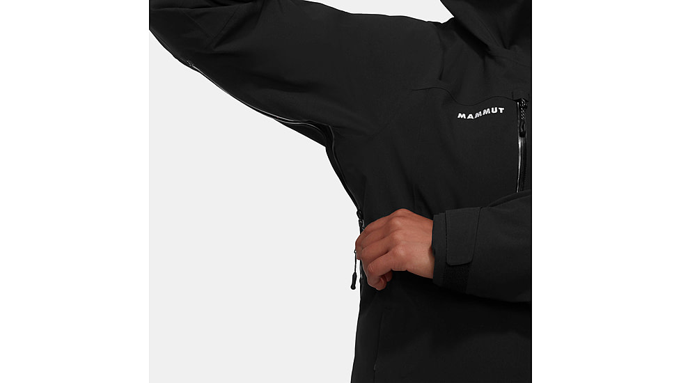 Mammut Stoney HS Thermo Hooded Jacket - Womens, Black, Medium, 1010-31090-0001-114