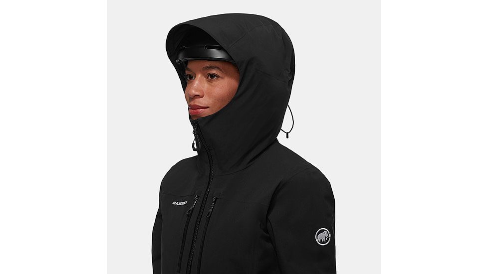 Mammut Stoney HS Thermo Hooded Jacket - Womens, Black, Medium, 1010-31090-0001-114