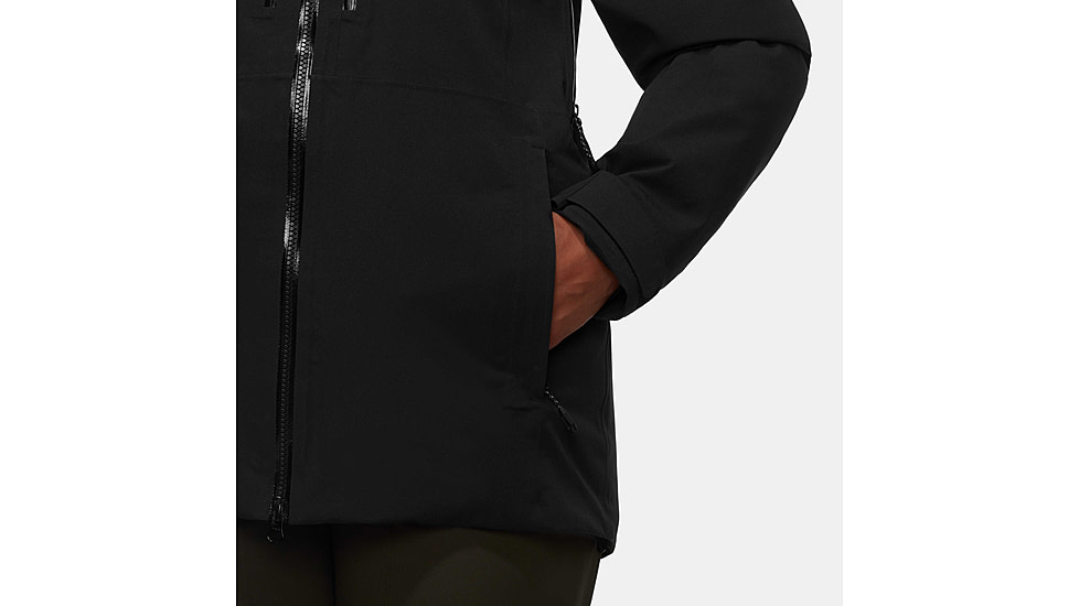 Mammut Stoney HS Thermo Hooded Jacket - Womens, Black, Medium, 1010-31090-0001-114