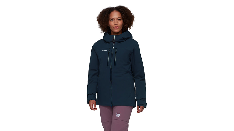 Mammut Stoney HS Thermo Hooded Jacket - Womens, Marine, Medium, 1010-31090-5118-114