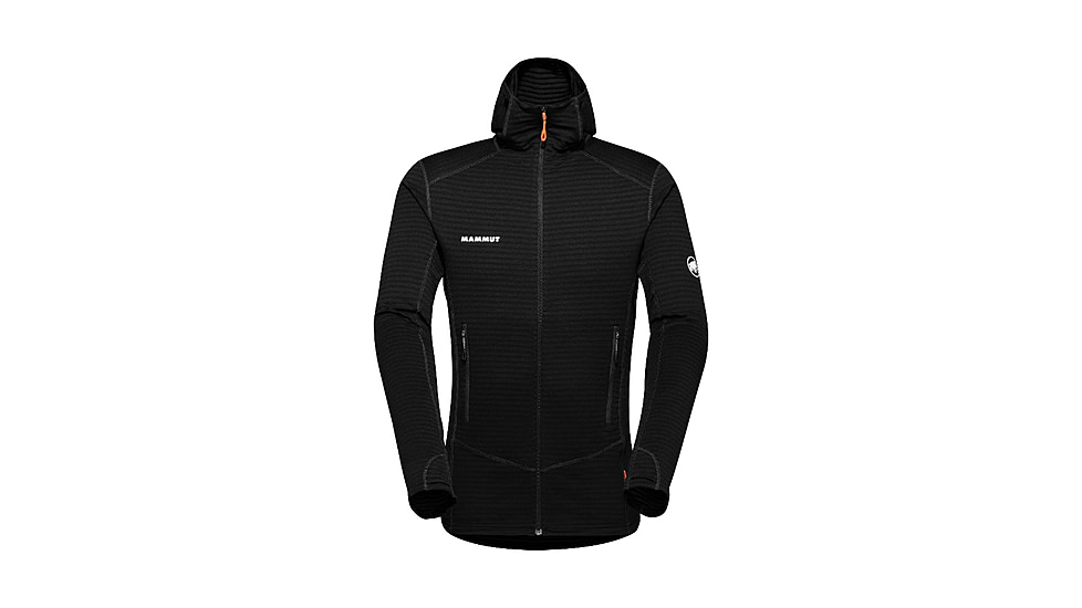 Mammut Taiss Light ML Hooded Jacket - Men's, Black, Large, 1014-04530-0001-115