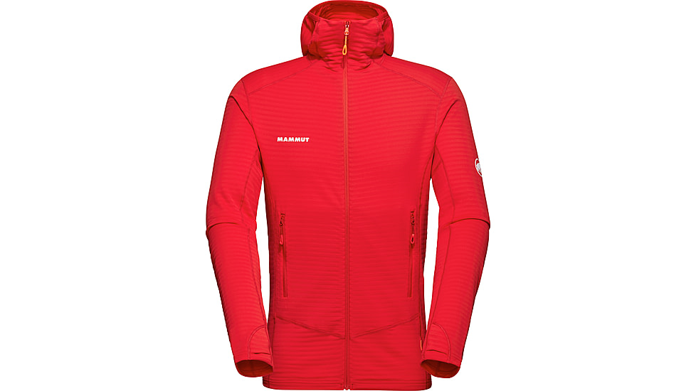 Mammut Taiss Light ML Hooded Jacket - Men's, Mammut Red, Large, 1014-04530-3778-115