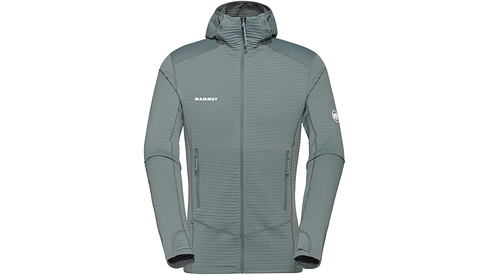 Mammut Taiss Light ML Hooded Jacket - Men's, Strata, Medium, 1014-04530-00789-114