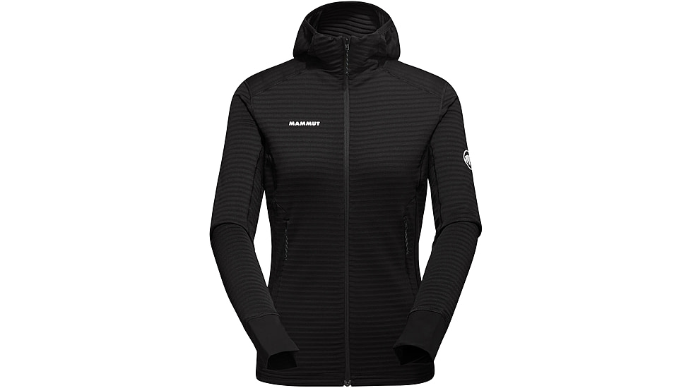 Mammut Taiss Light ML Hooded Jacket - Womens, Black, Small, 1014-04540-0001-113