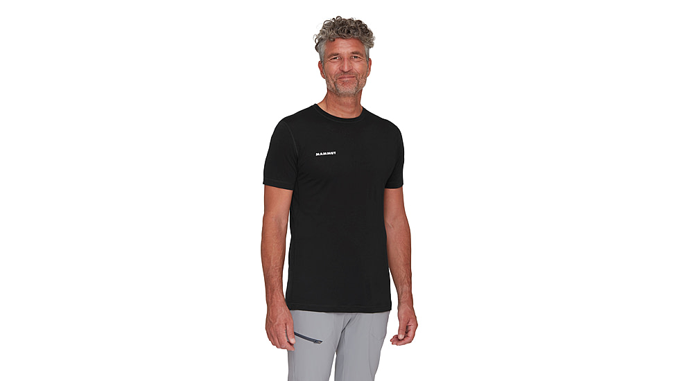 Mammut Tree Wool FL T-Shirt - Mens, Black, XL, 1017-06660-0001-116