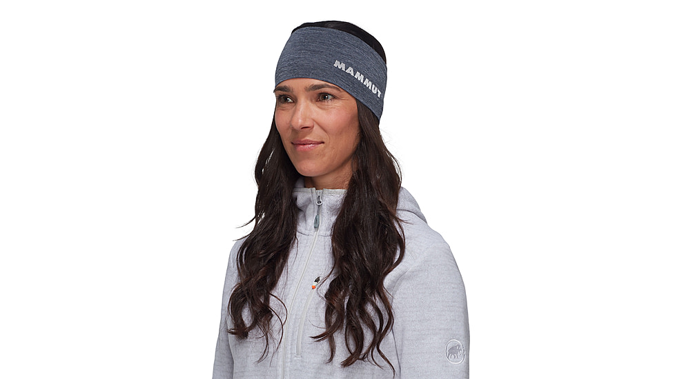 Mammut Tree Wool Headband, Marine Melange, one size, 1191-01930-5784-1