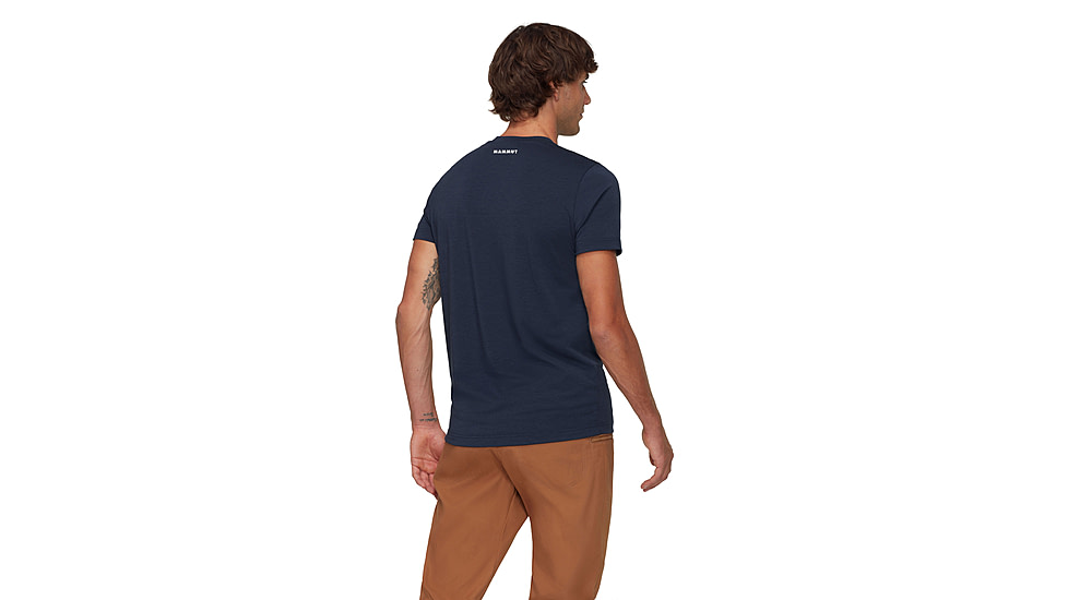 Mammut Trovat Logo T-Shirt - Mens, Marine, M, 1017-06460-5118-114