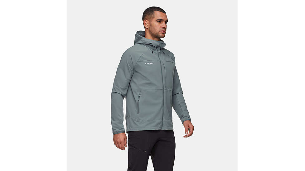Mammut Ultimate Comfort SO Hooded Jacket - Mens, Strata, Medium, 1011-02640-00789-114