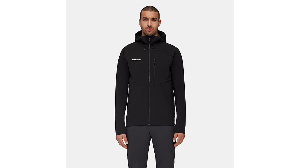 Mammut Ultimate Comfort SO Hooded Jacket - Womens, Black, Small, 1011-02630-0001-113