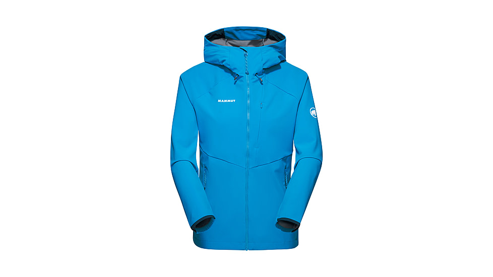 Mammut Ultimate Comfort SO Hooded Jacket - Womens, Glacier Blue, XS, 1011-01960-50589-112