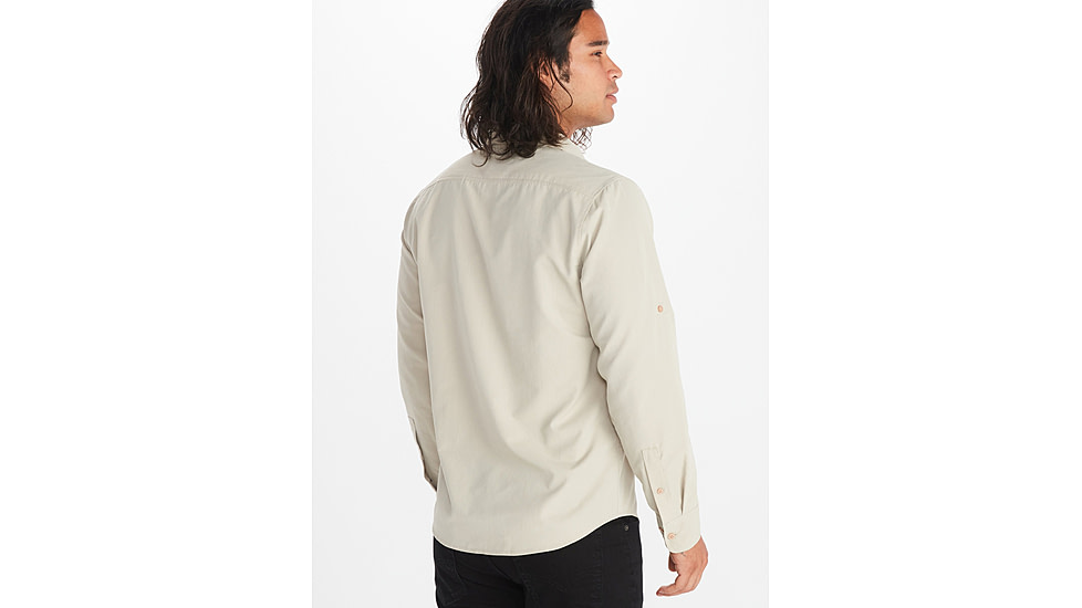 Marmot Aerobora Long Sleeve Top - Mens, Sandbar, Large, M14089-7829-L