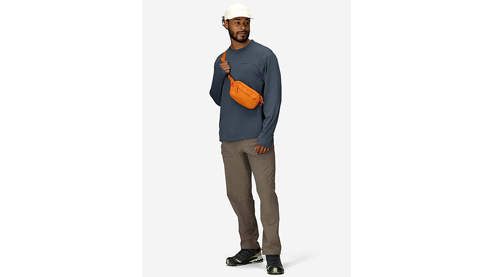 Marmot AirExchange SolarShield Crew LS - Mens, Thunderhead, S, M16049-24369S