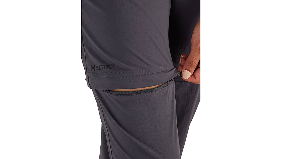 Marmot Arch Rock Convertible Pant - Womens, Dark Steel, 8, M15354-1132-8