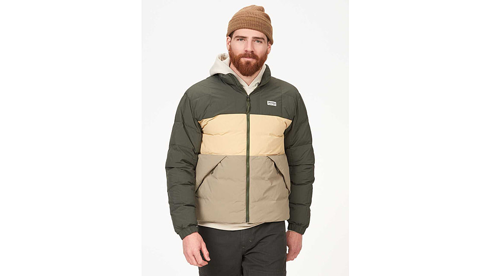 Marmot Ares Jacket - Mens, Nori/Light Oak/Vetiver, Small, M15900-22504-S