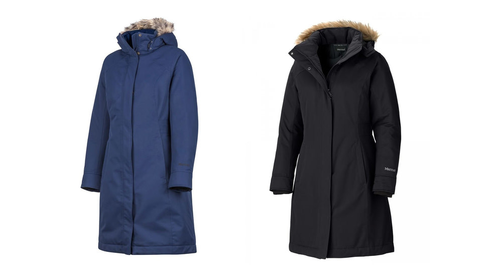 Marmot Chelsea Coat - Womens, Arctic Navy, Black