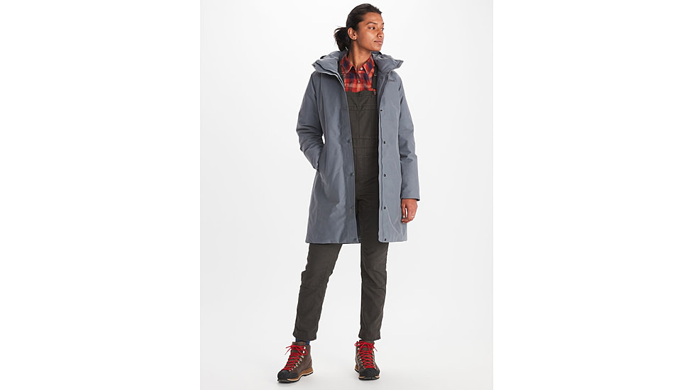 Marmot Chelsea Coat - Womens, Steel Onyx, Large, M13169-1515-L