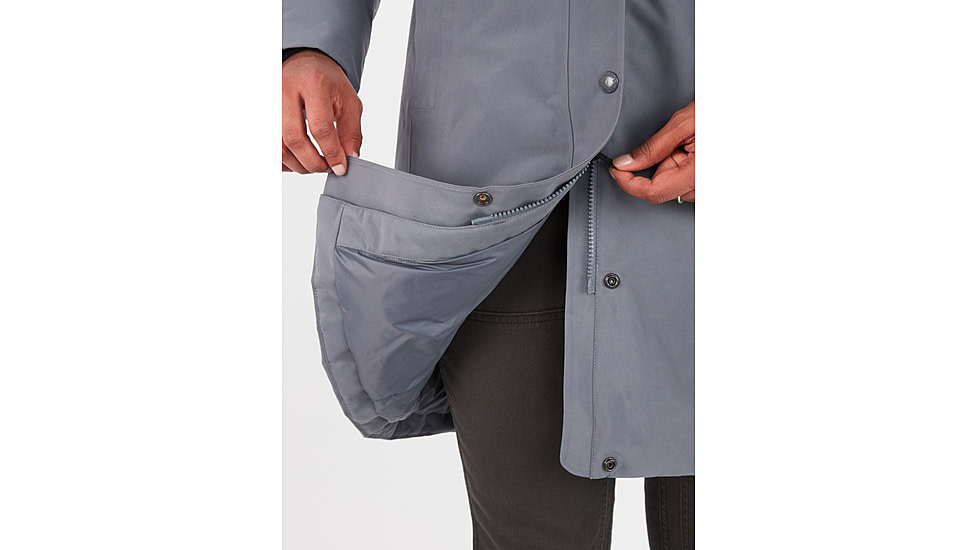 Marmot Chelsea Coat - Womens, Steel Onyx, Large, M13169-1515-L