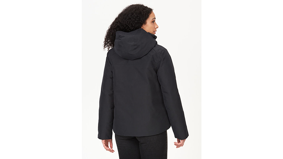 Marmot Chelsea Down Short Coat - Women's, Black, Medium, 195115184780