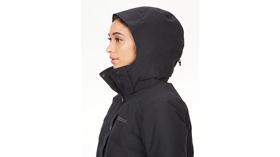 Marmot Chelsea Down Short Coat - Women's, Black, Medium, 195115184780