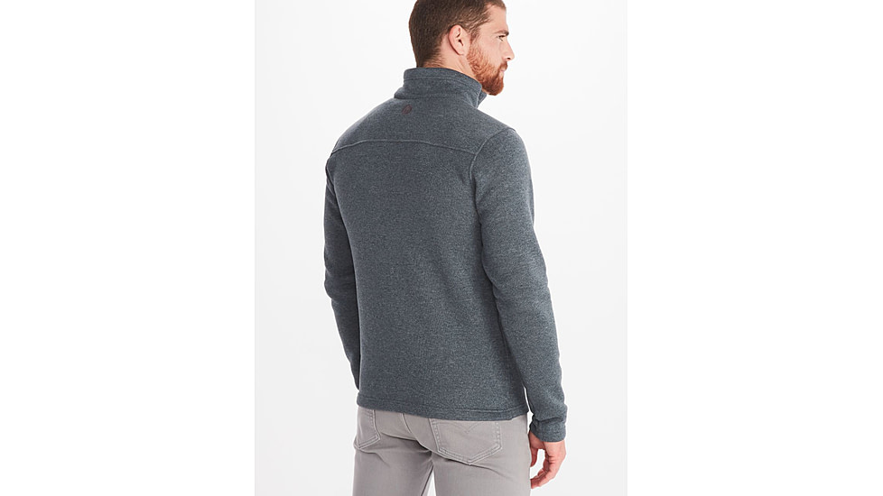 Marmot Drop Line 1/2 Zip - Mens, Steel Onyx, Small, M13193-1515-S