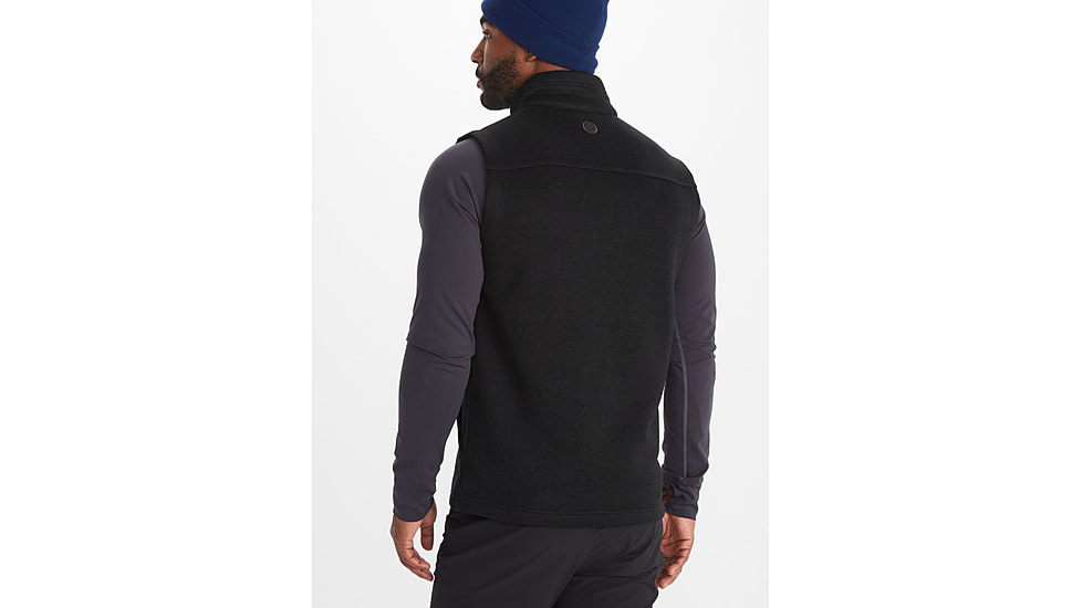 Marmot Drop Line Vest - Mens, Black, Small, M13208-001-S