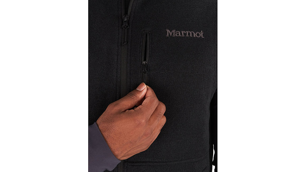Marmot Drop Line Vest - Mens, Black, Small, M13208-001-S