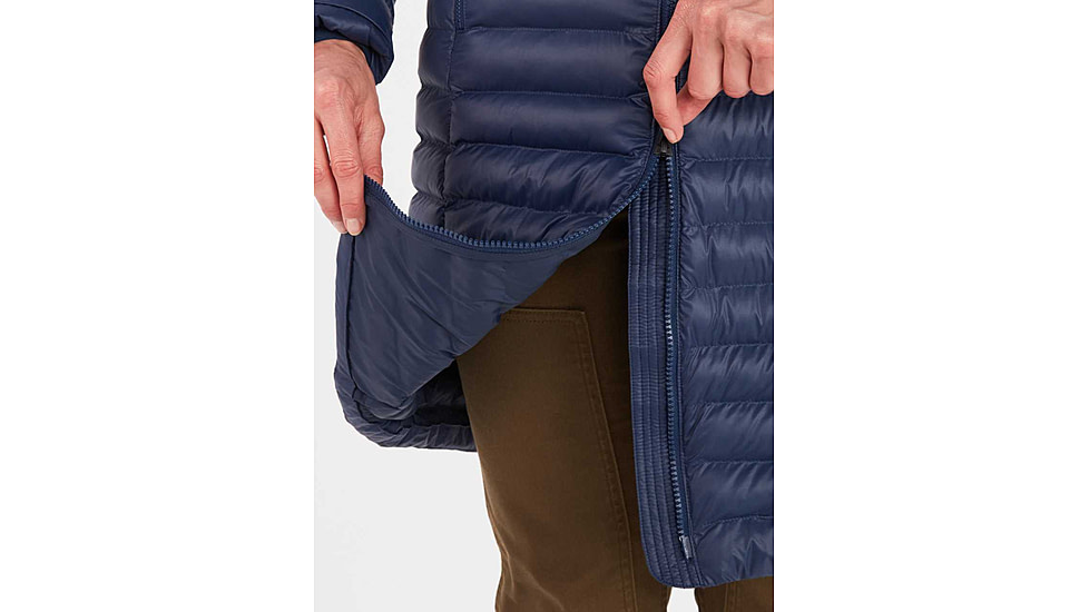 Marmot Echo Featherless Long Jacket - Womens, Arctic Navy Shiny, Large, M15871-20952-L