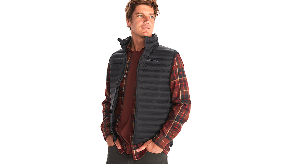 Marmot Echo Featherless Vest - Mens, Black, L, M15912-001L