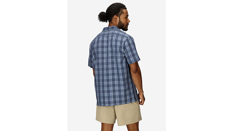 Marmot Eldridge Novelty Classic SS - Mens, Thunderhead Oliver Plaid, L, M10665-24288L