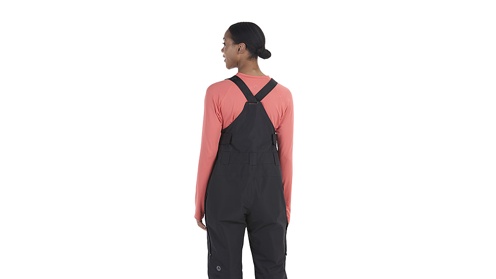 Marmot Glades Insulated Bib - Women's, Black, Small, 195115261207