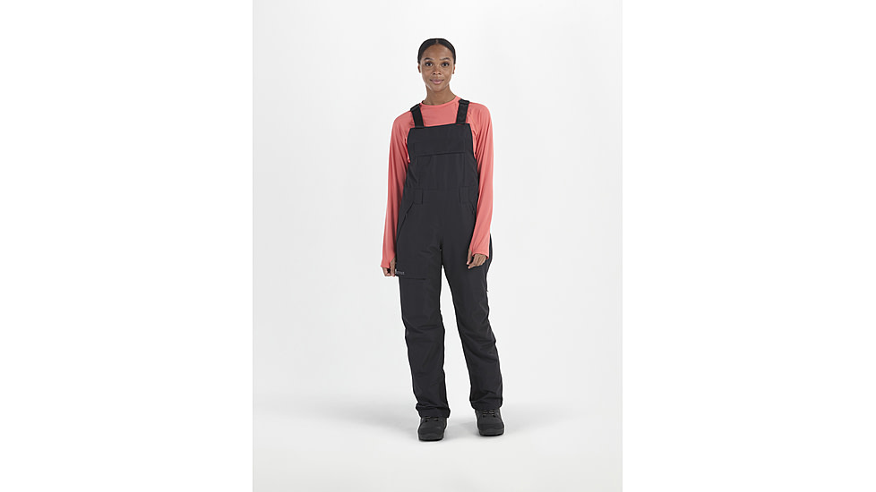 Marmot Glades Insulated Bib - Women's, Black, Small, 195115261207
