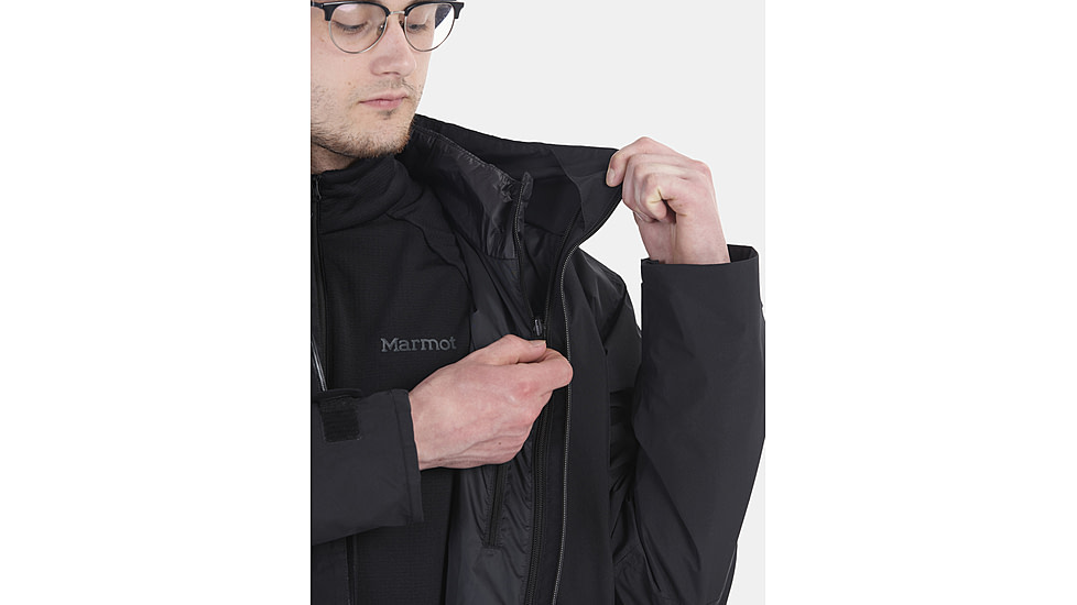 Marmot KT GORE-TEX Component Jacket - Men's, Black, Extra Large, 195115275532