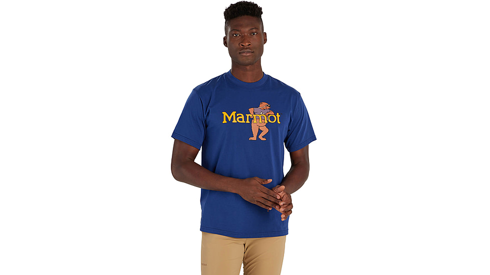 Marmot Leaning Marty Short Sleeve Tee - Mens, Twilight Blue, Medium, M14130-23091-M
