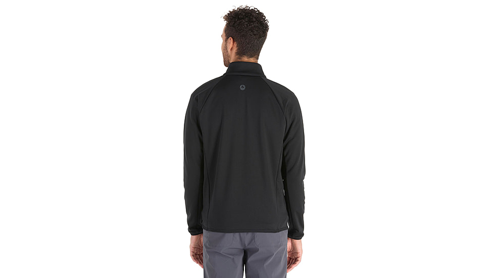Marmot Leconte Fleece Jacket - Mens, Black, Small, M15382-001-S